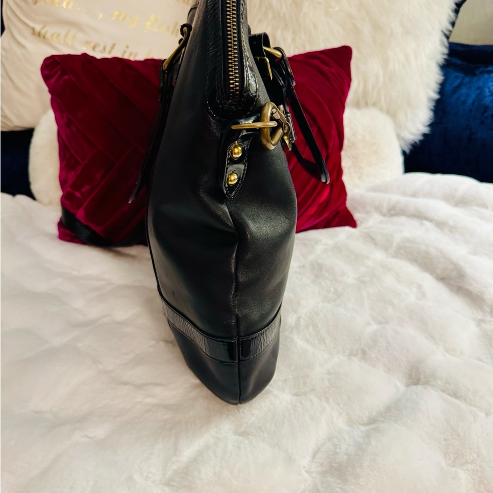 J&M Davidson of England Black Crossbody and Tote - Picture 11 of 16
